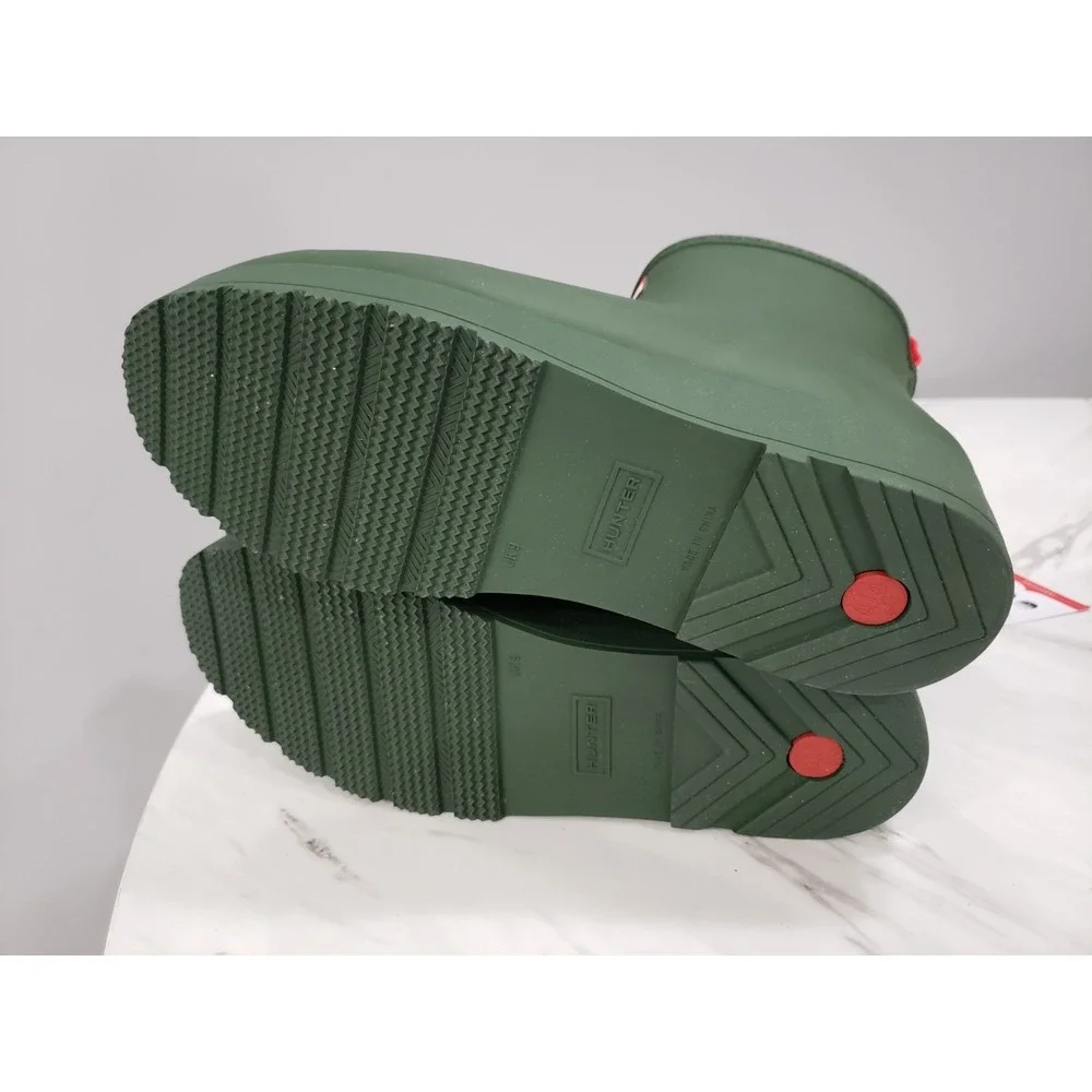 Hunter Women's PLAY‎ Short Insulated Flexing Green/ White Willow Boots WFS2235